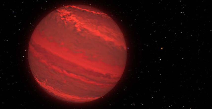 Grote exoplaneet ontdekt met een wel zeer langgerekte baan