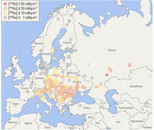 Radioactieve wolk uit 2017 boven Europa nader verklaard