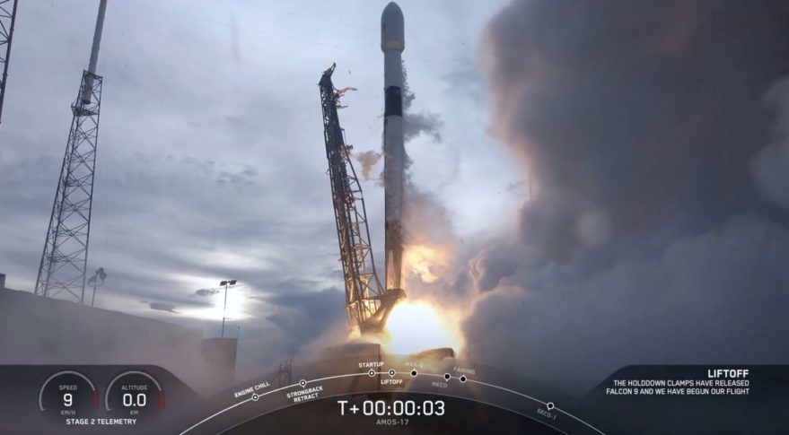 Twee lanceringen binnen 24 uur: Ariane V met de EDRS-C en Falcon 9 met de AMOS-17