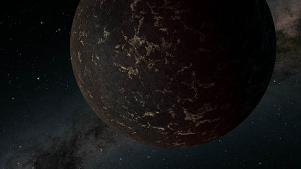 Zo zou de aarde er uit kunnen zien bekeken door aliens vanaf een verre exoplaneet