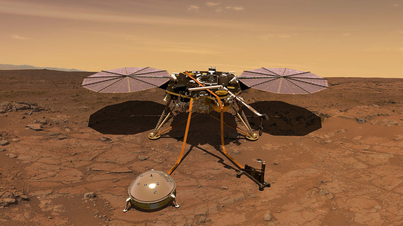 InSight geeft ons inzicht in de vloeibare kern van Mars