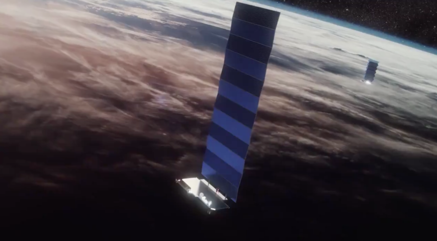 30 maart moesten Starlink en OneWeb satellieten manoeuvreren om een mogelijke botsing te voorkomen
