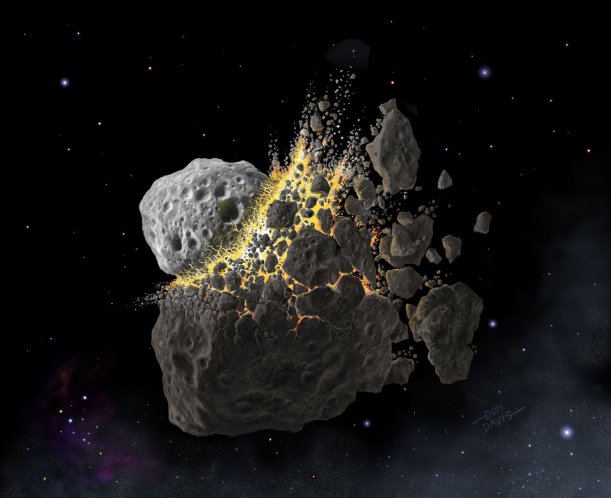 Botsing van grote planetoïde 470 miljoen jaar geleden verhoogde de biodiversiteit op aarde