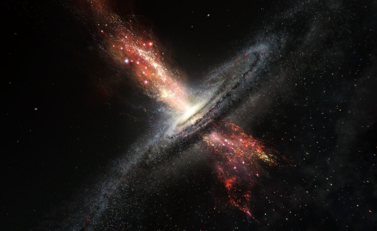 Het ontstaan van planeten bij....supermassieve zwarte gaten??