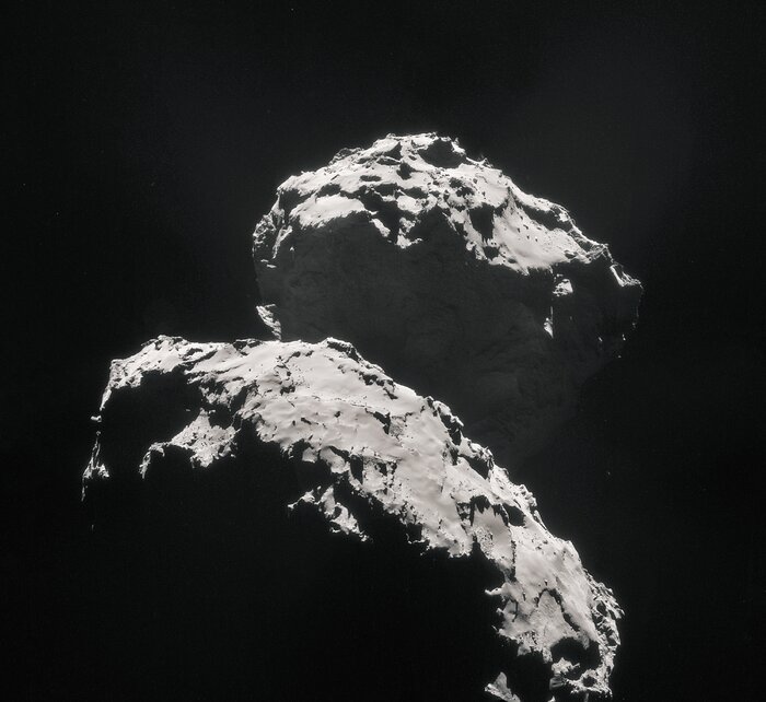 'Hello Goodbye' kometen 67P/Churyumov-Gerasimenko en C2021 A1 Leonard