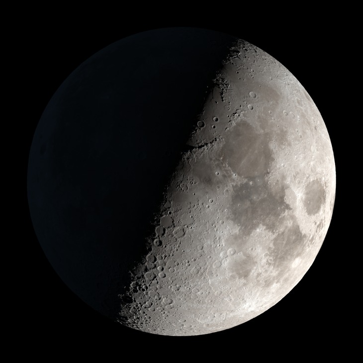 De maanfases en libratie in 2020 in beeld gebracht door de NASA