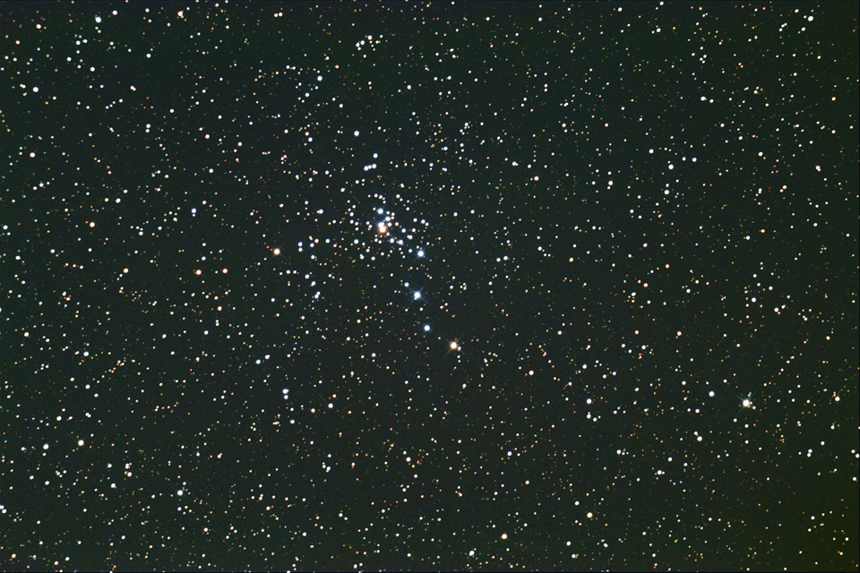 NGC 2301 en een sterbedekking
