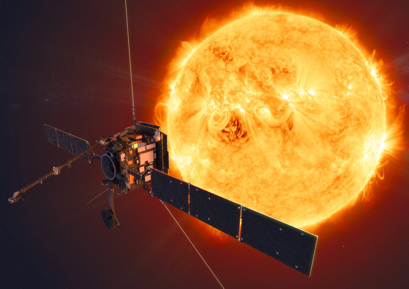 ESA’s Solar Orbiter – maandag te lanceren – gaat de polen van de zon onderzoeken