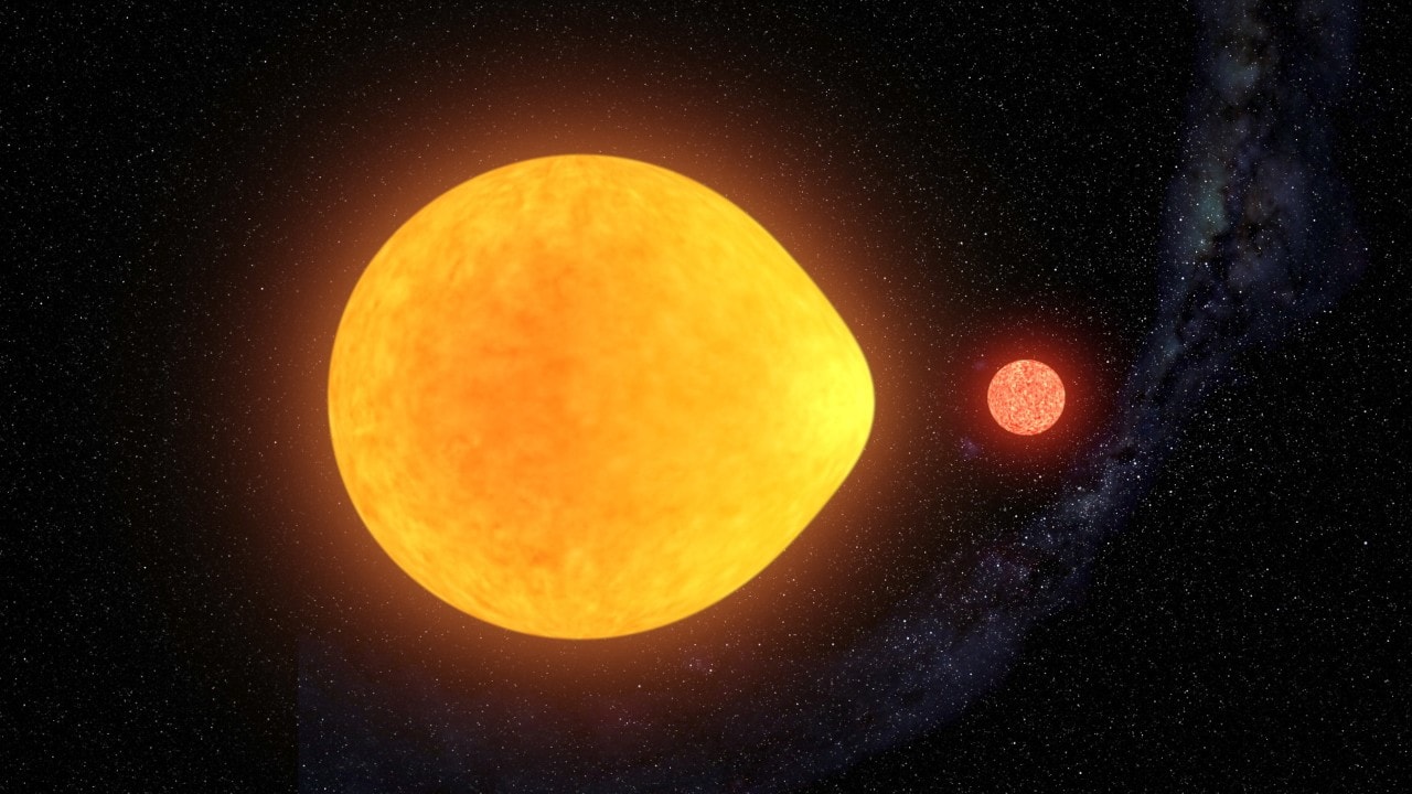 Nieuw soort ster ontdekt, eentje die maar aan één kant pulseert