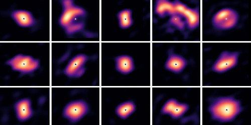 Astronomen leggen zeldzame beelden vast van planeetvormende schijven rond sterren