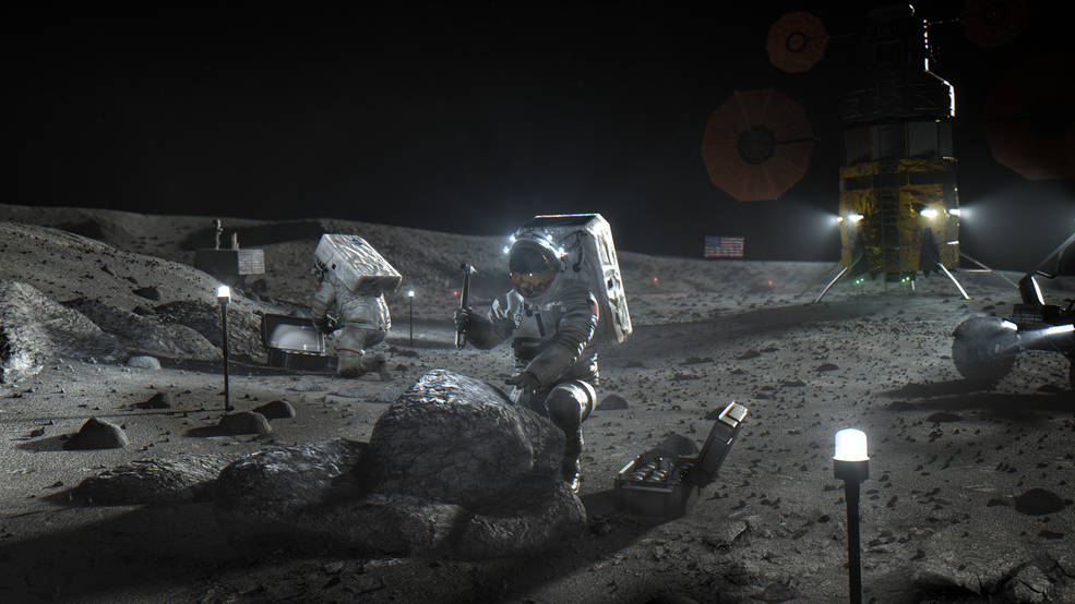 NASA heeft drie ondernemingen geselecteerd die de Artemis-maanlander mogen ontwikkelen