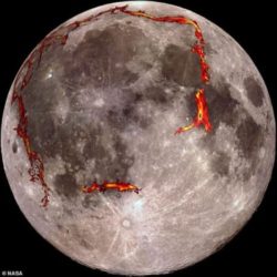 Planetair onderzoeksteam vindt nieuw bewijs voor actief tektonisch systeem op de maan