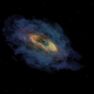 Op-één-na verste quasar blijkt het zwaarste zwarte gat in het vroege heelal te bevatten
