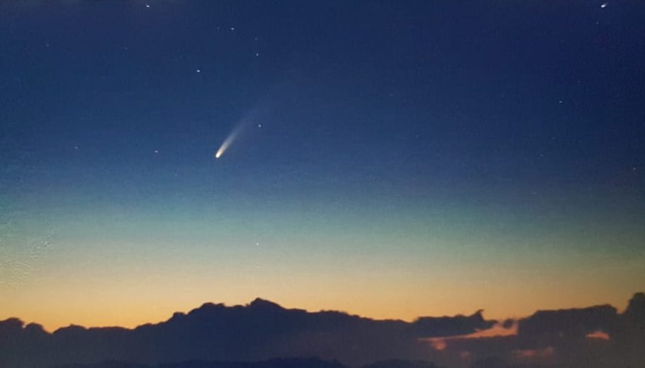 Komeet 13 Juli 2021 Waarnemingen Aan Komeet Neowise C 2020 F3 Eindelijk