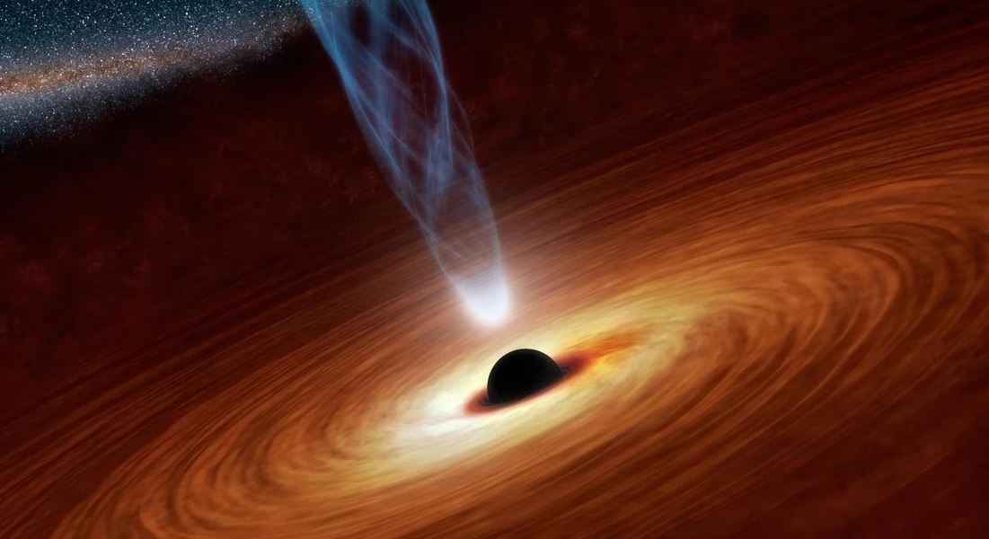 Snelst groeiende superzware zwarte gat van de afgelopen negen miljard jaar ontdekt