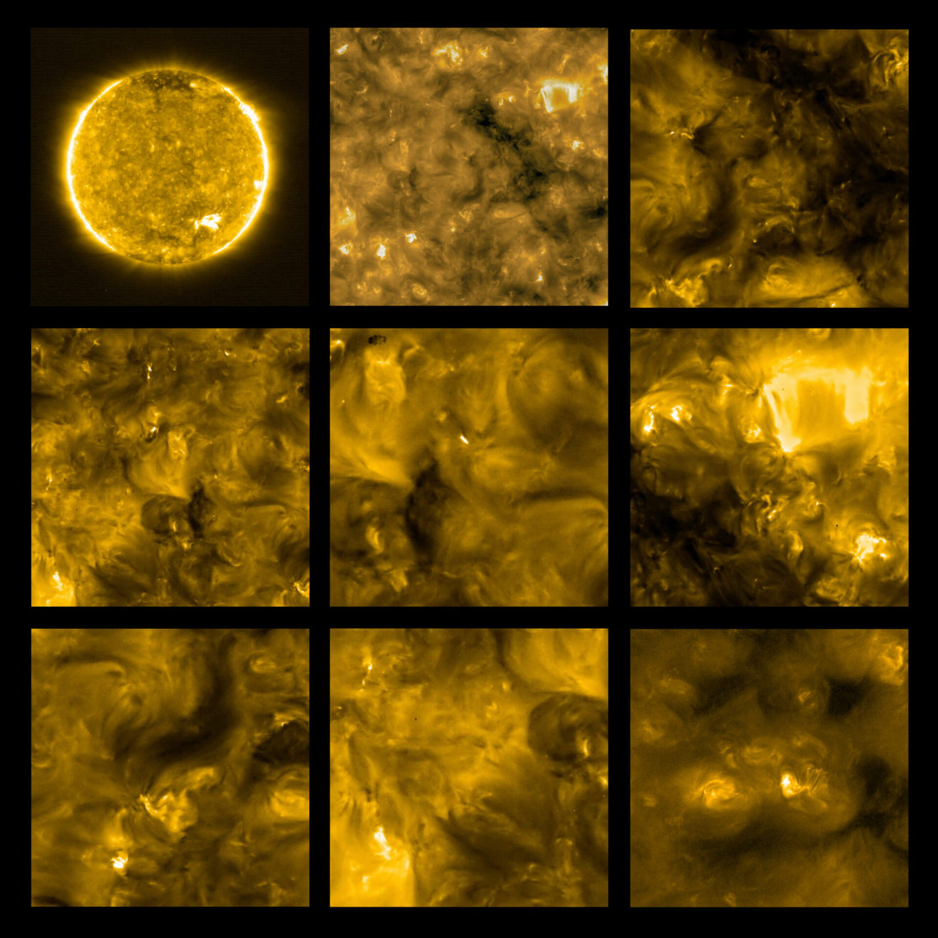 Eerste foto's van Solar Orbiter tonen overal 'kampvuren' op de zon