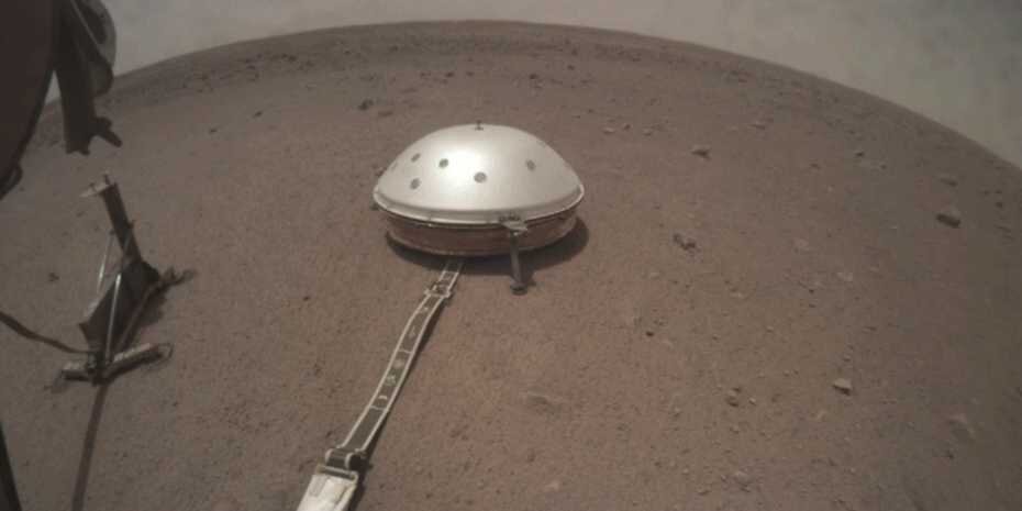 Seismometer van NASA's InSight lander meet zonsverduisteringen op Mars