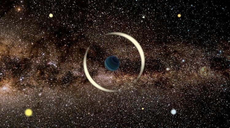 Ronddolende planeet ter grootte van de aarde ontdekt in de Melkweg