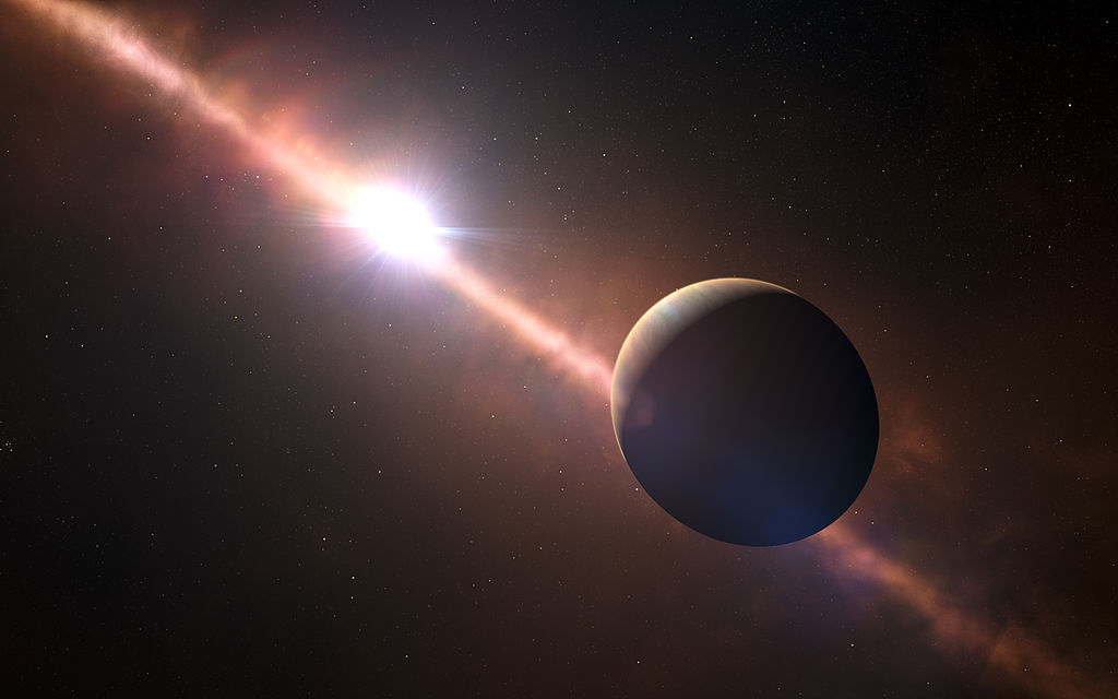 Nog een exoplaneet direct gefotografeerd bij Beta Pictoris