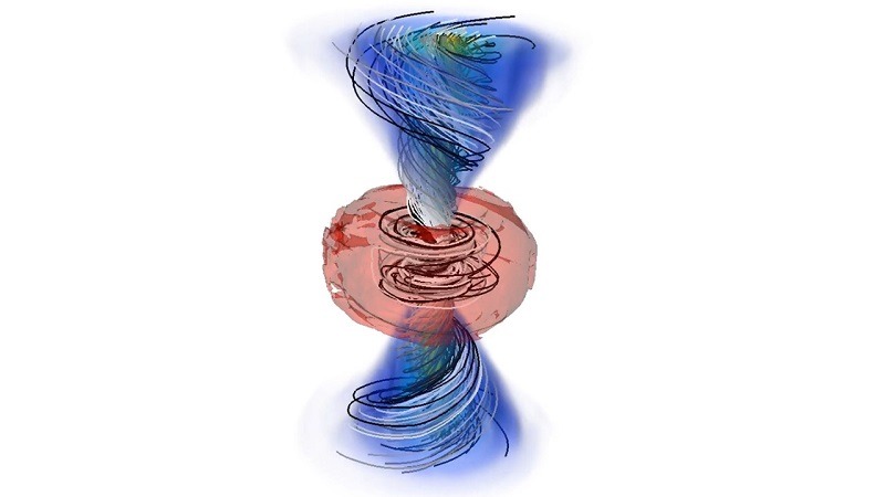 Verbeterd model toont gammastraling en goud bij samensmeltende neutronensterren