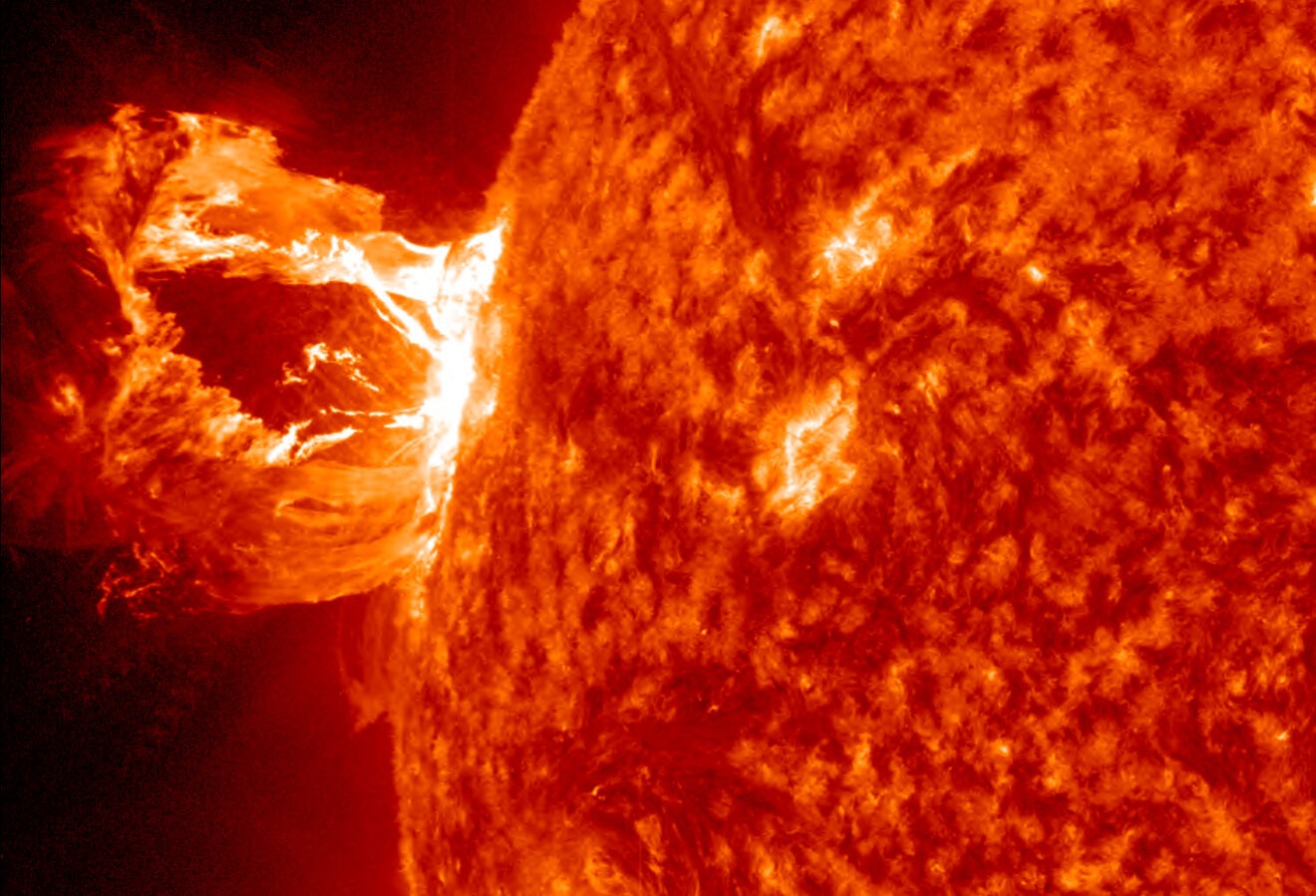 Video; grootste zonneuitbarsting sinds drie jaar gedetecteerd