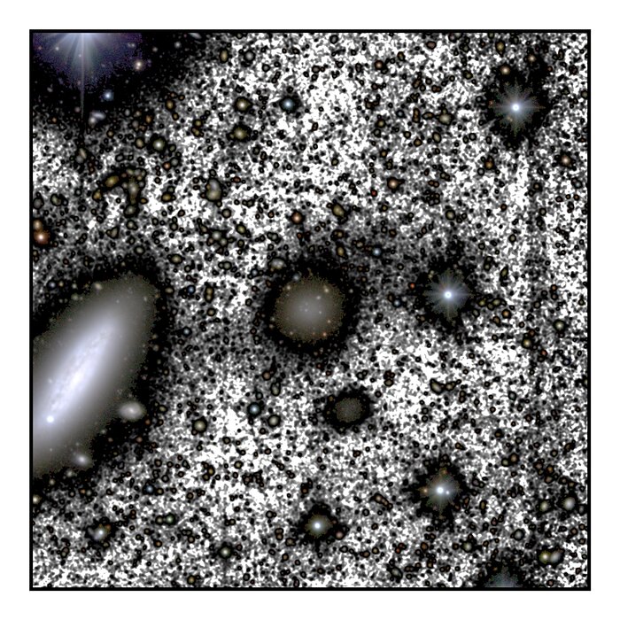 Hubble kan verklaren waarom sterrenstelsel NGC 1052-DF4 geen donkere materie heeft