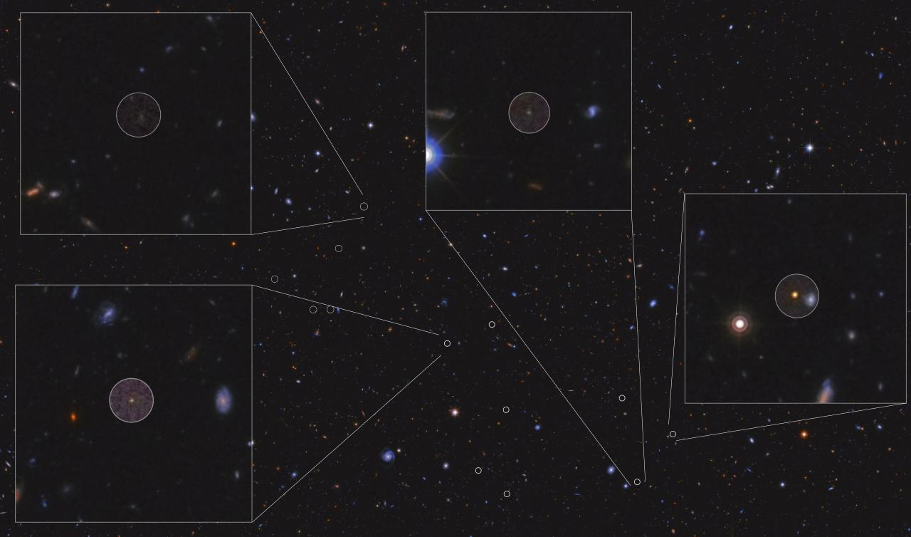 Grootste cluster van sterrenstelsels ontdekt in het vroege heelal met GRANTECAN