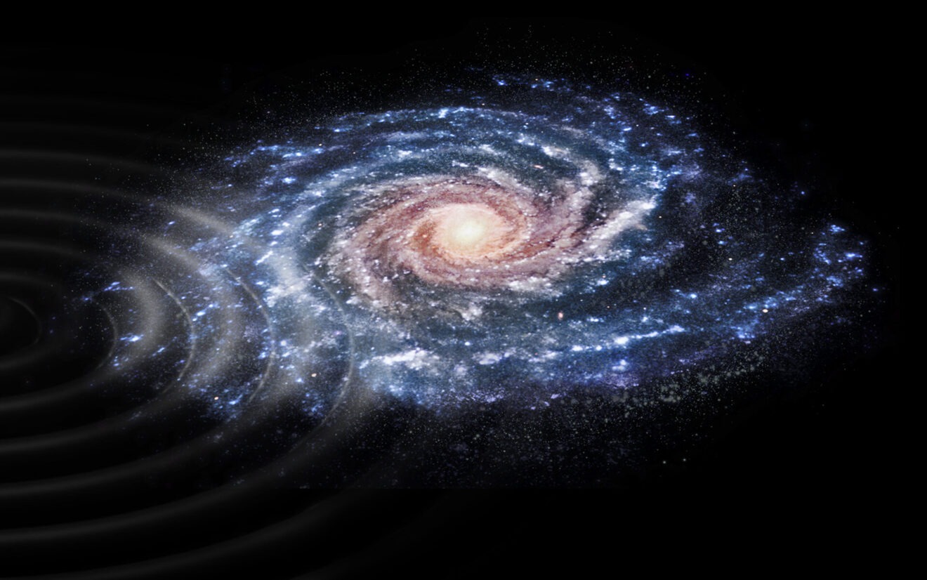 Omlooptijd van de golf in de Melkweg is 450 miljoen jaar