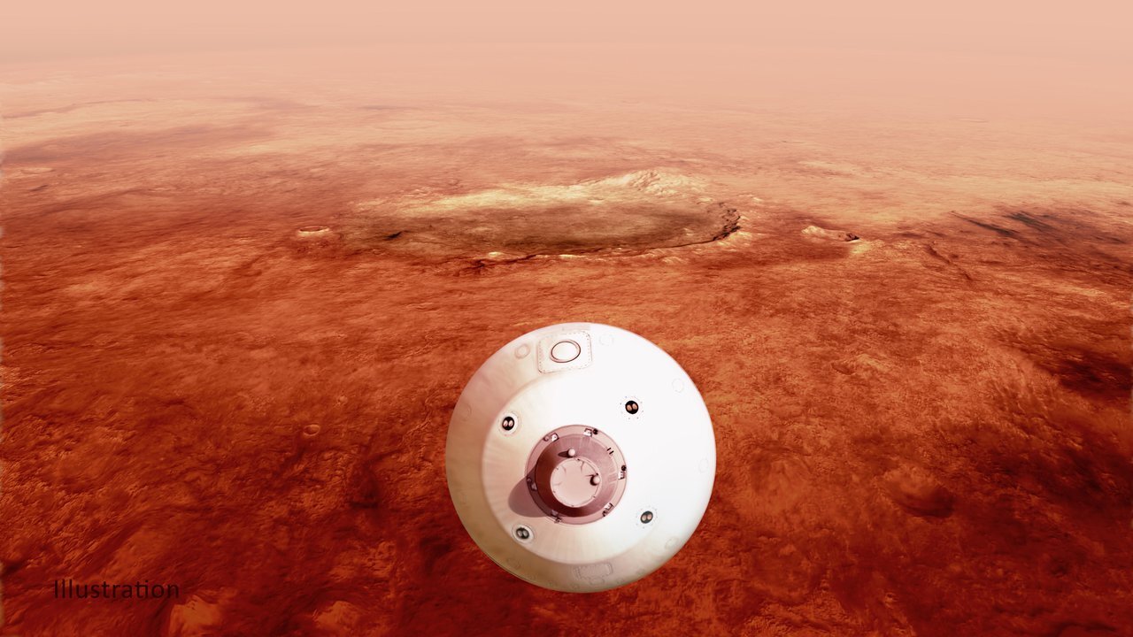 Vanavond 21.55 uur gaat NASA's Perseverance landen op Mars - volg het live op Astroblogs!