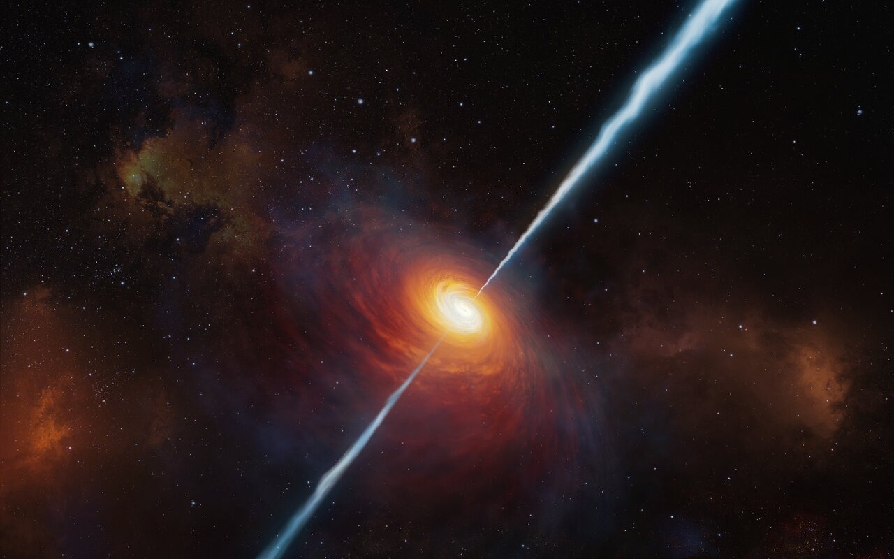 Verste quasar met krachtige radiojets ontdekt