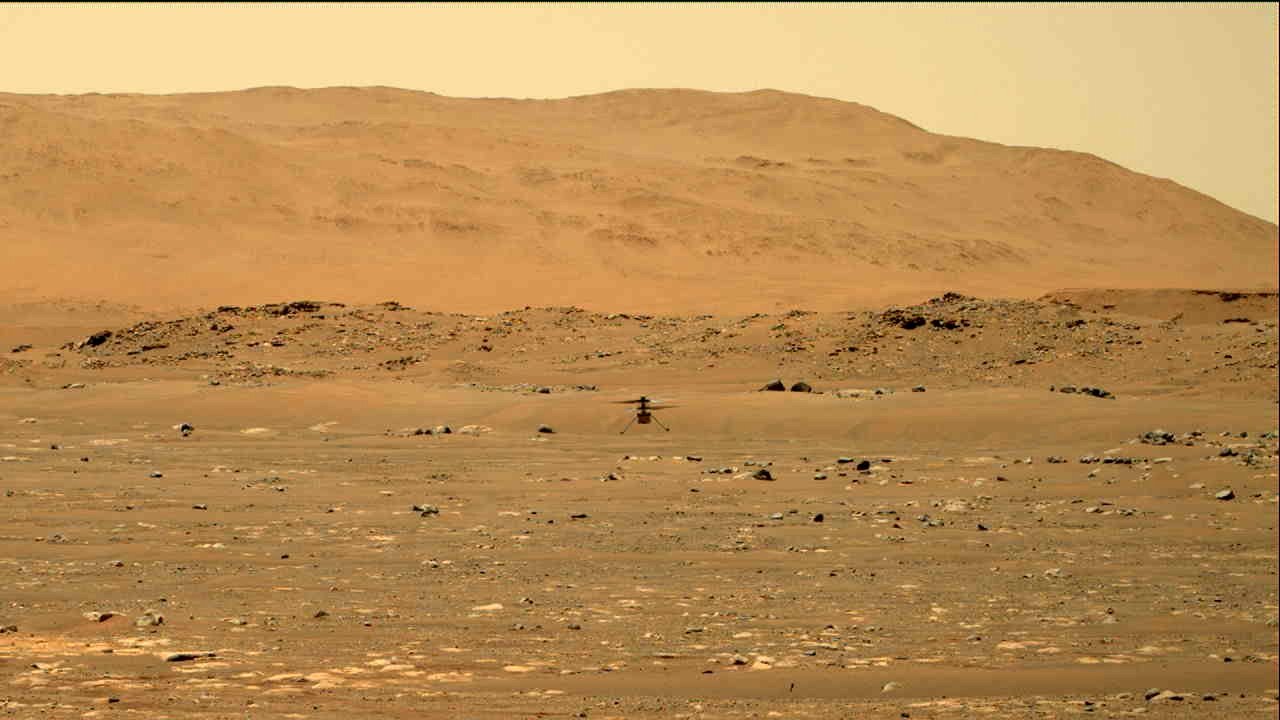 Nog even over Ingenuity's eerste, historische vlucht op Mars
