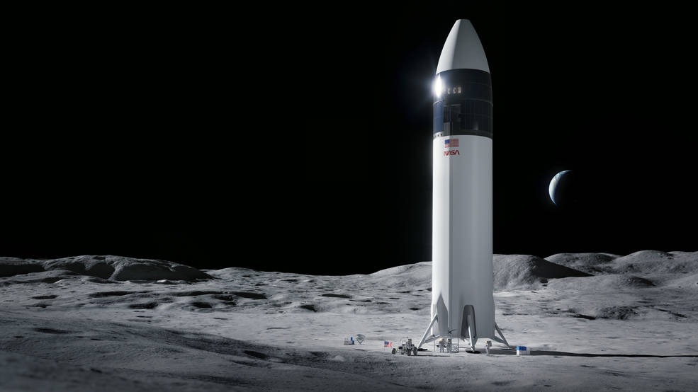 NASA kiest SpaceX voor bouw maanlander Artemis