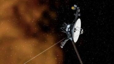 Voyager 1 detecteert een continue 'bromtoon' van interstellair gas