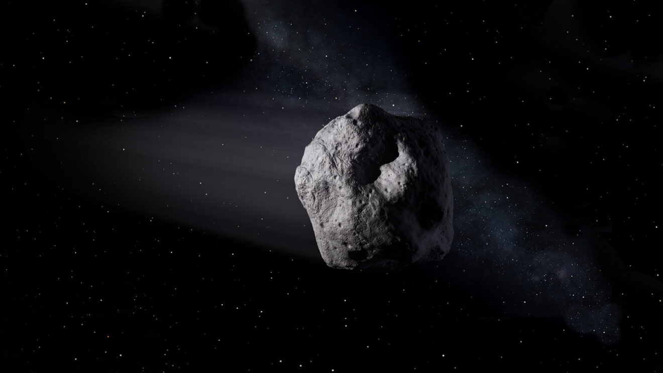 Grote asteroïde 2021 KT1 scheert op 1 juni langs de Aarde