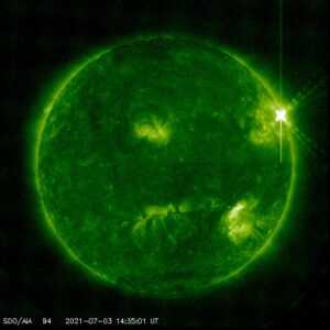 Krachtigste zonnevlam in vier jaar tijd geregistreerd met radioblackout rond de Atlantische Oceaan