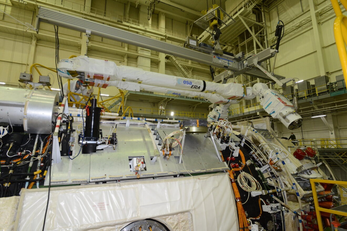 European Robotic Arm klaar voor lancering naar het ISS