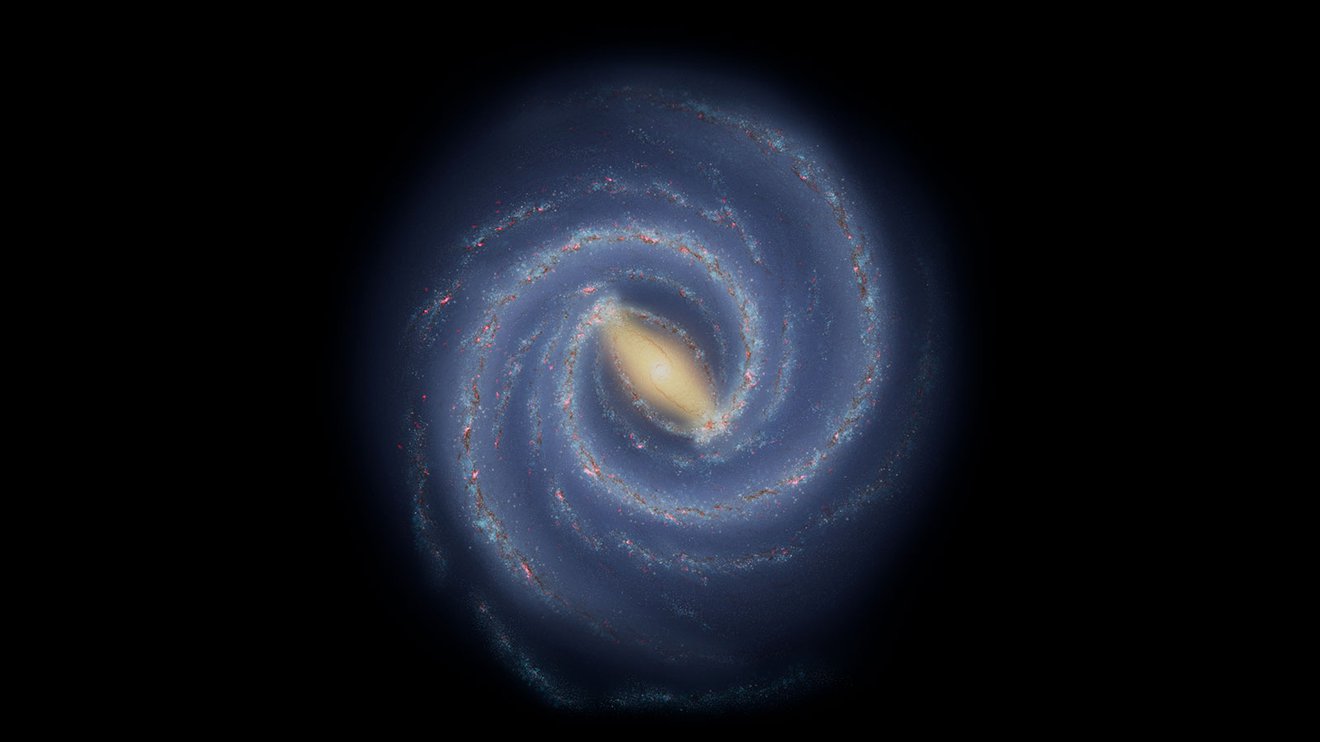 Er is een 'breuk' ontdekt in één van de spiraalarmen van de Melkweg