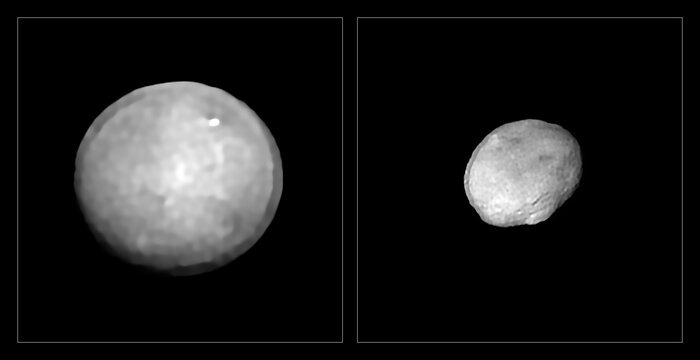 Ontmoet de 42: ESO fotografeert enkele van de grootste planetoïden in ons zonnestelsel