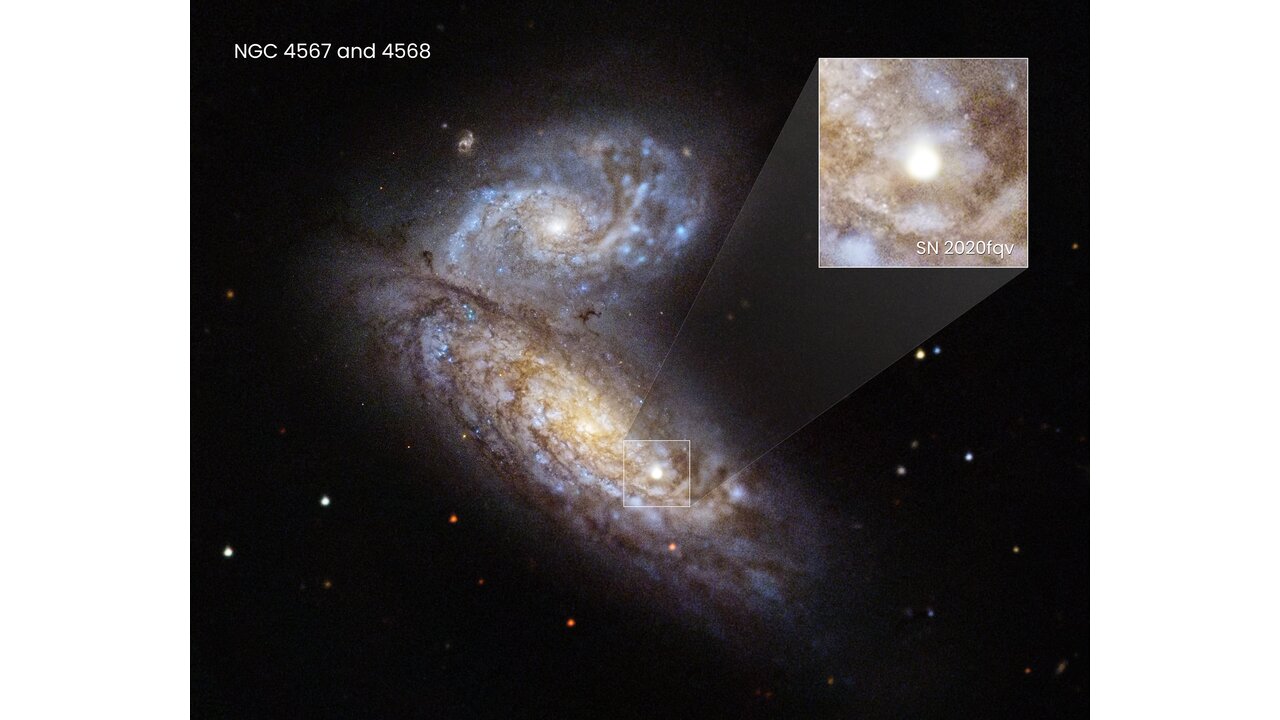 Hubble geeft ons een goede blik op de vroege fasen van een supernova
