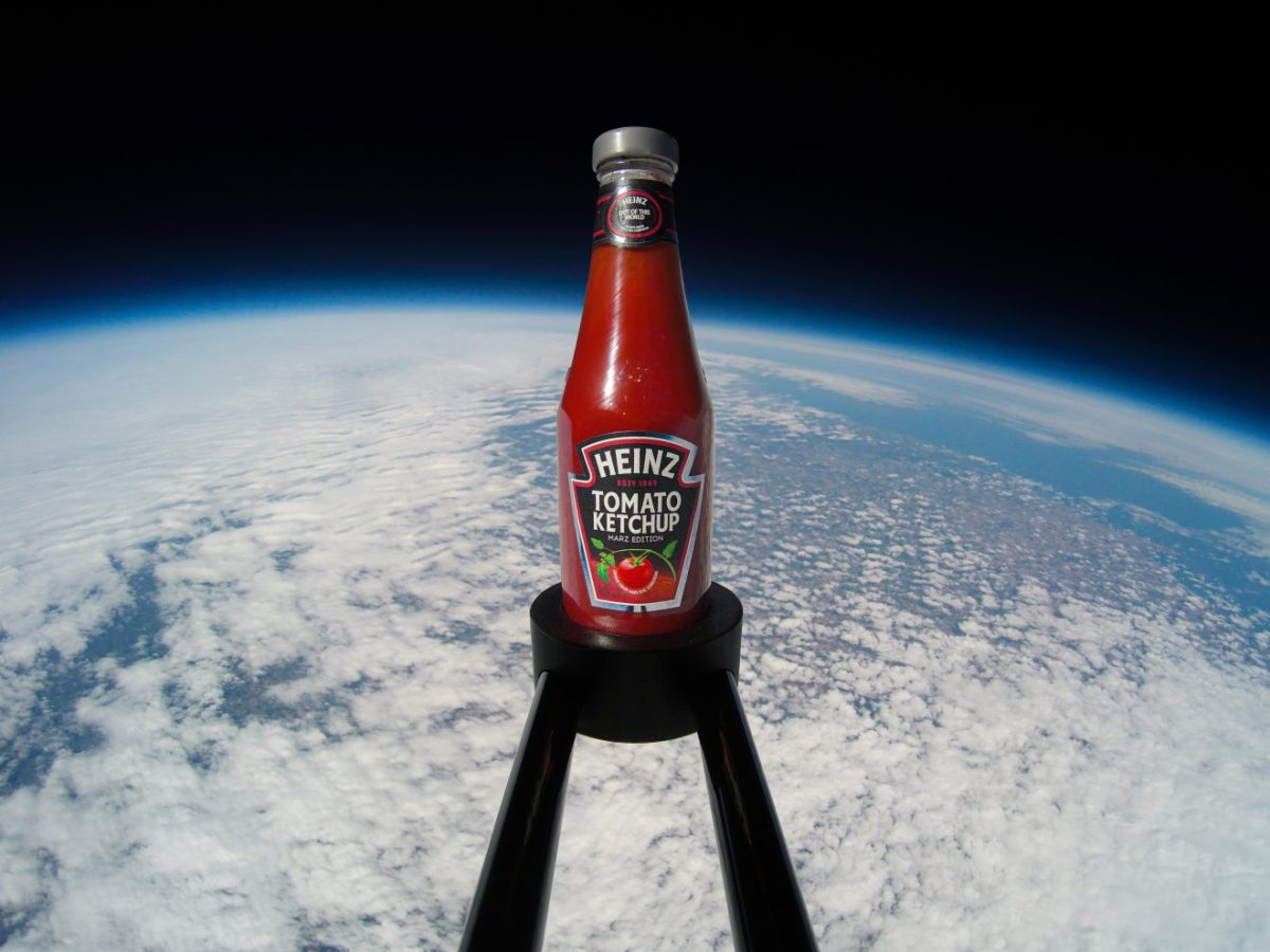 Kijk nou toch eens: de Heinz Tomato Ketchup Marz Editie