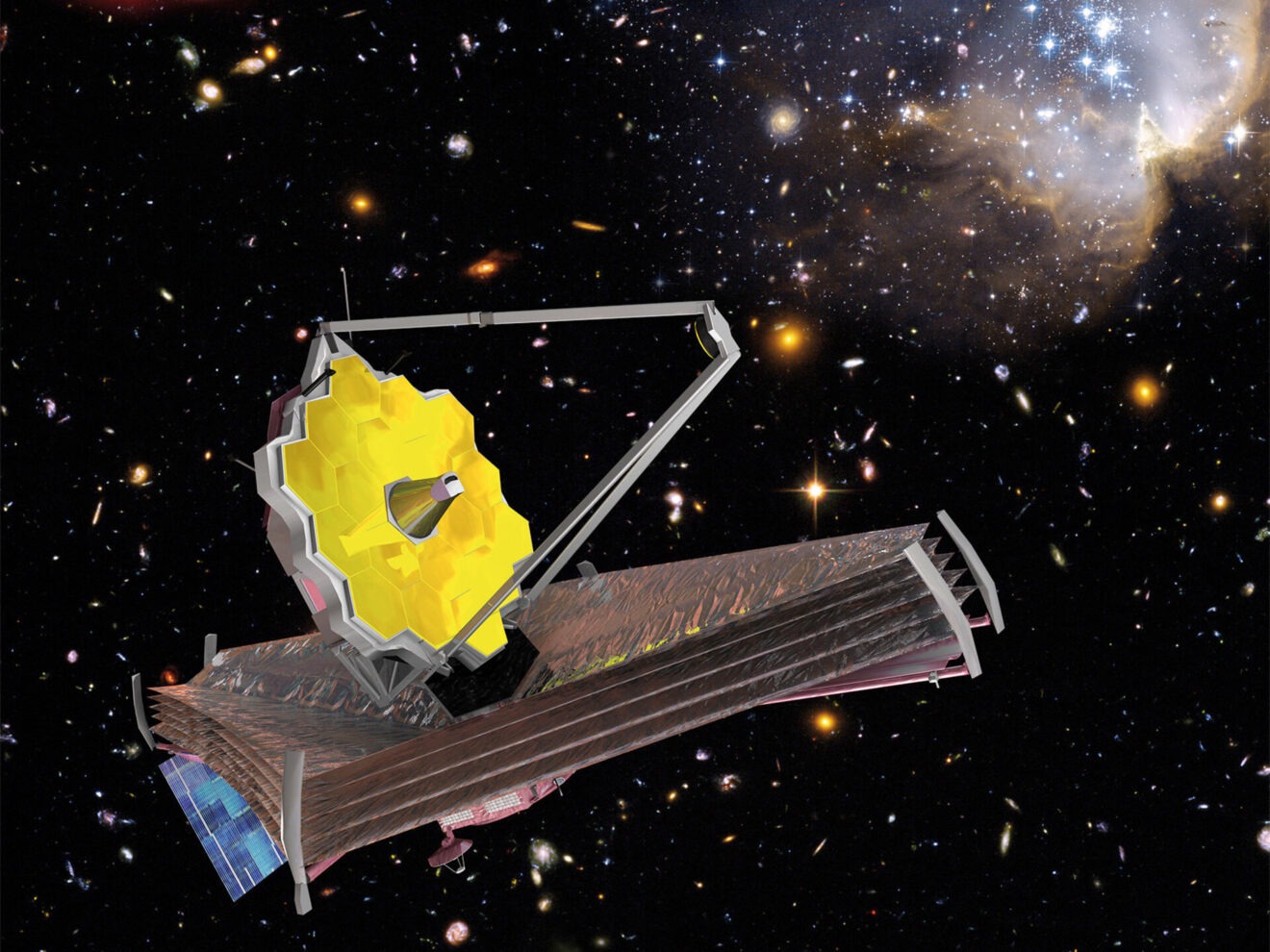 24 december online lezingen voorafgaand aan de lancering van de James Webb Ruimtetelescoop