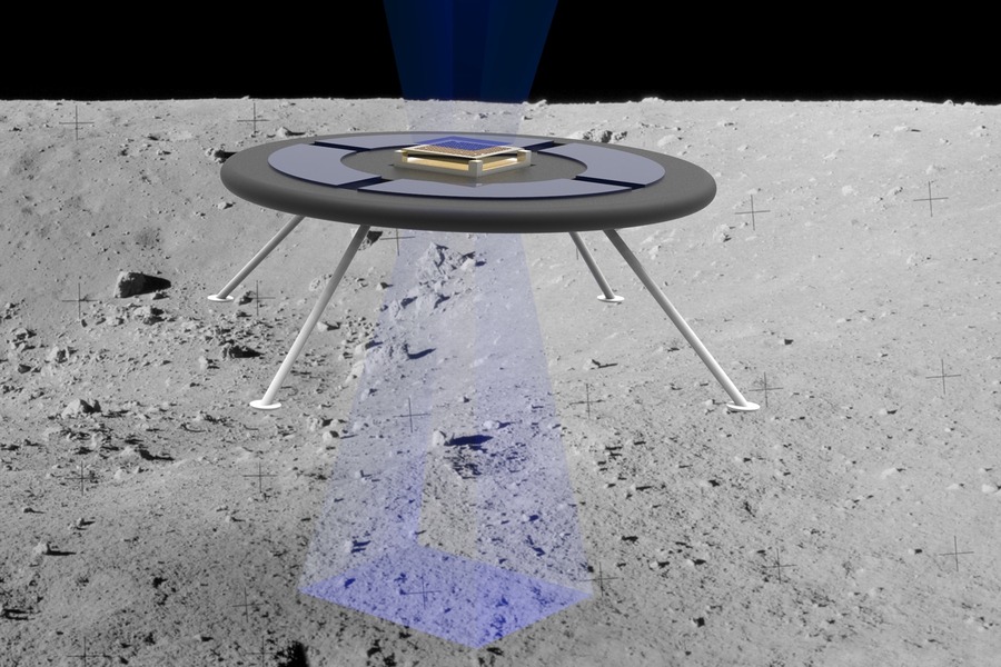 MIT ontwerpt een zwevende rover voor praktisch transport op de maan en asteroïden