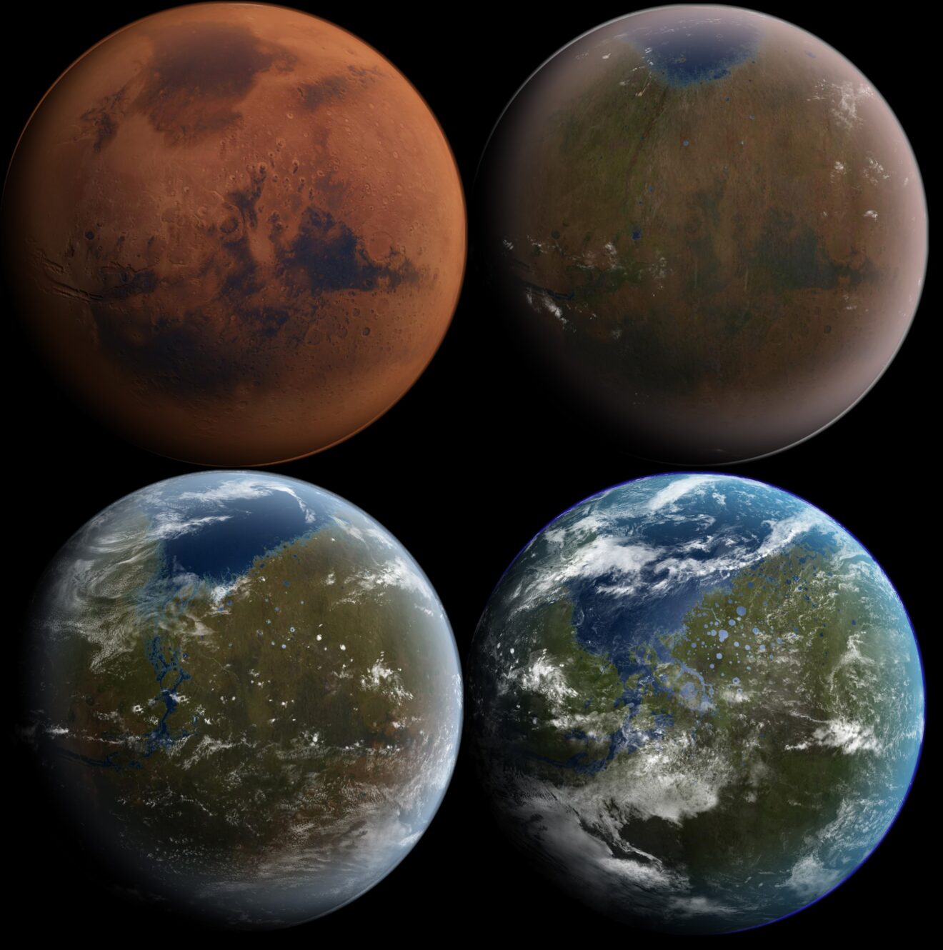 Plan uiteengezet voor terravorming Mars met gigantisch zonneschild