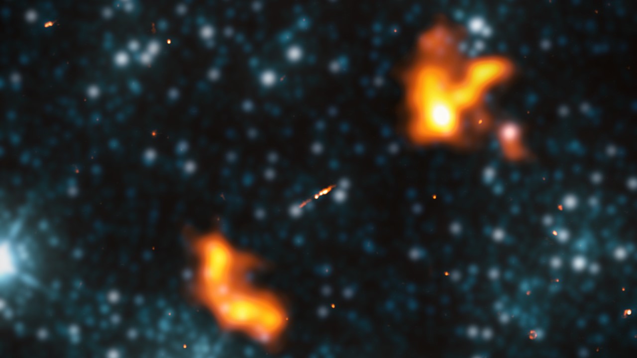 Leidse astronomen vinden grootste radiostelsel ooit