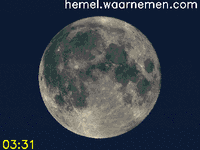 Totale maansverduistering op maandag 16 mei - alleen het begin zal te zien zijn