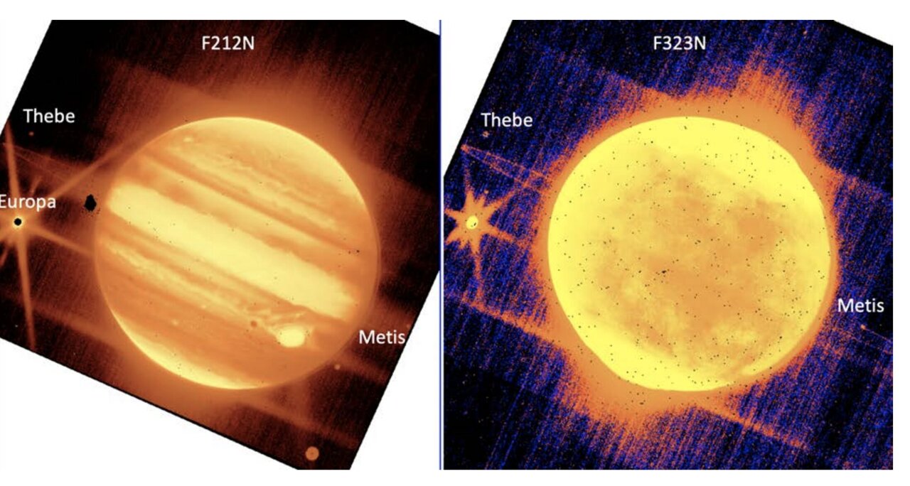 Webb heeft ook Jupiter en o.a. planetoïde Tenzing gefotografeerd