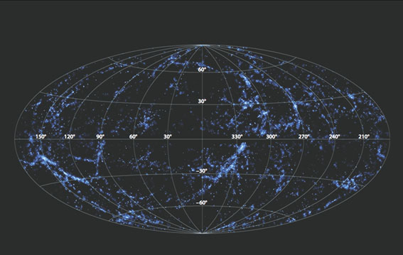 'Spin-flips' laten zien hoe sterrenstelsels groeien uit het kosmische web