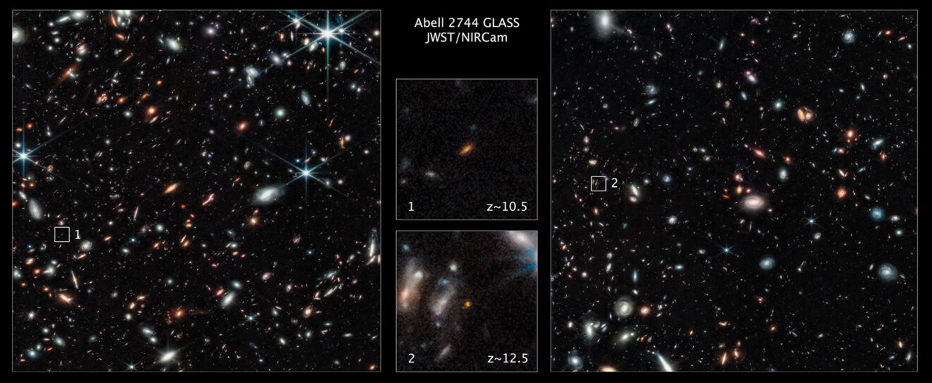 Webb licht de sluier op van de vroegste sterrenstelsels in het heelal