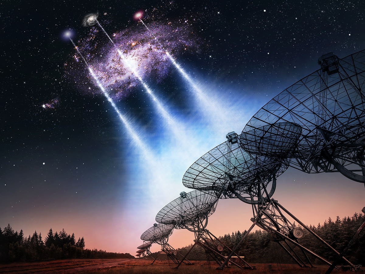 Westerbork ontdekt snelle radioflitsen die naburig melkwegstelsel spiesen