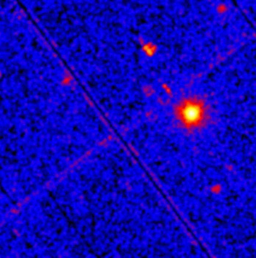 Sterrenkundigen werpen een röntgenblik op één van de meest lichtsterke quasars
